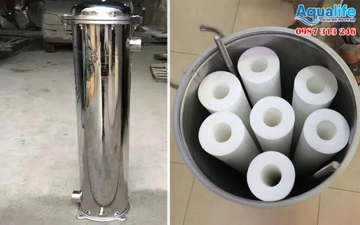 Phin lọc inox 7 lõi 20 inch 11 phin loc inox 7 loi 20 inch 2