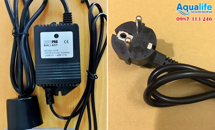 Nguồn adaptor đèn UV 21W AQUAPRO (Ballast)