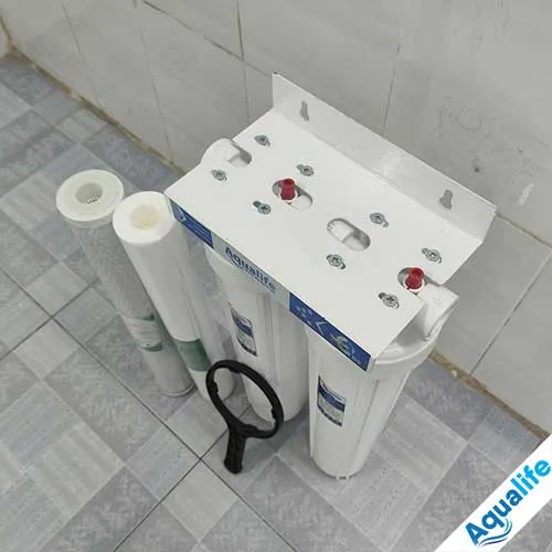 Bộ 2 cốc lọc trắng 20 inch Aqualife - Ảnh 3