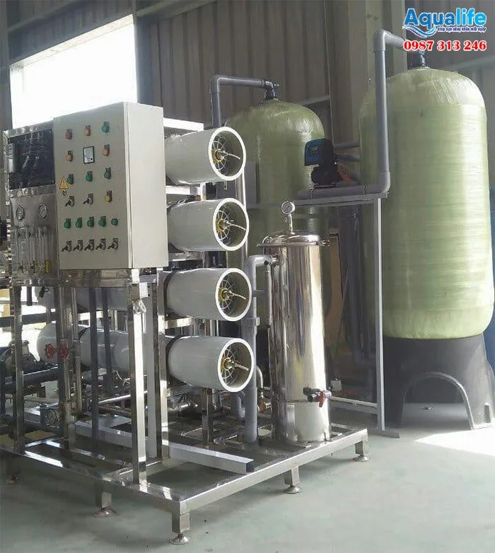 Nguyên lí hoạt động dây chuyền sản xuất nước tinh khiết 5000 lít/giờ