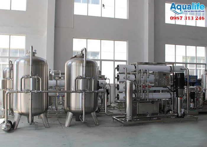 Ưu điểm vượt trội của dây chuyền lọc nước đòng bình 7500 lít