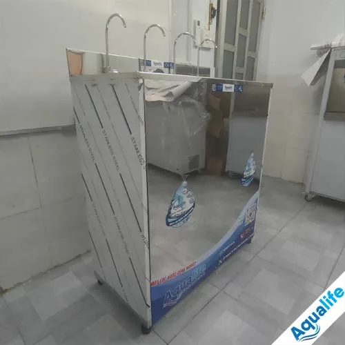 Máy lọc nước công nghiệp 50 l/h tủ inox SS304 - Ảnh 2