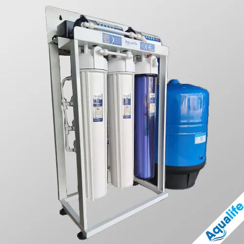 Máy lọc nước RO bán công nghiệp 50 l/h màng lọc 400G