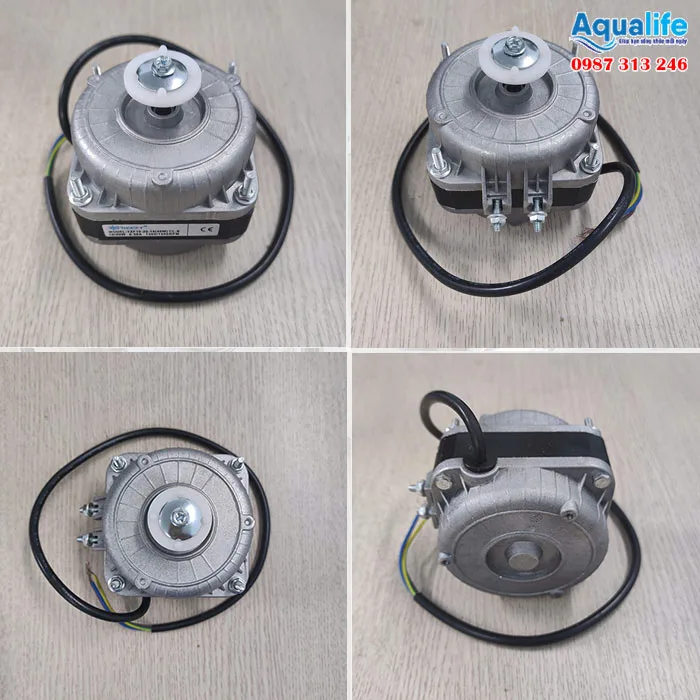 Quạt giải nhiệt và motor quạt máy lọc nước nóng lạnh