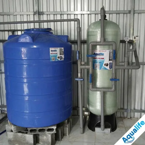 Trụ lọc composite 2162 xử lý nước giếng thô đầu nguồn