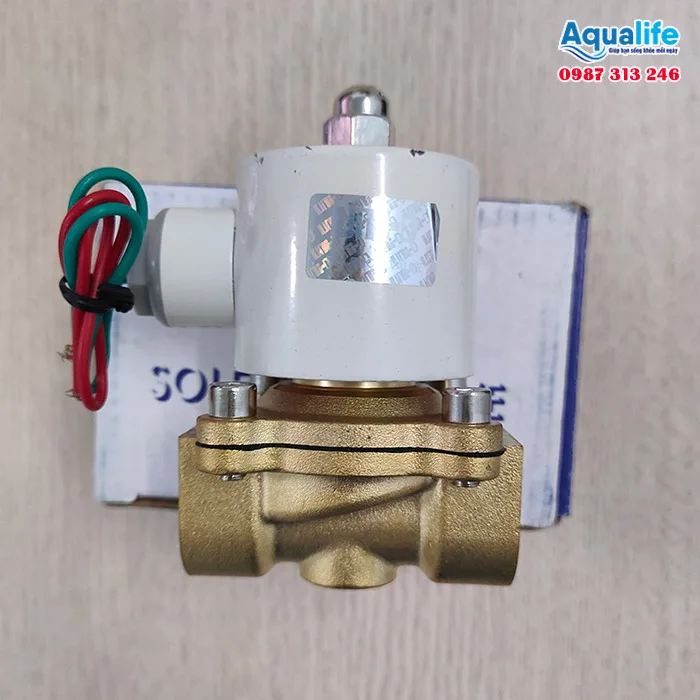Van điện từ Uni-D Ø27 UW-20 (Solenoid Valve) 11 Van điện từ Uni-D Ø27 UW-20 điều khiển dòng chảy nước và khí nén hiệu quả