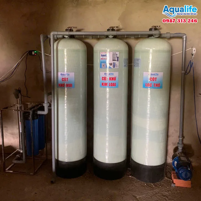 Hệ thống lọc nước đầu nguồn nuôi lươn công suất 15-20 m³/ngày 10 Hệ thống lọc nước đầu nguồn nuôi lươn công suất 15 - 20 m3/ngày