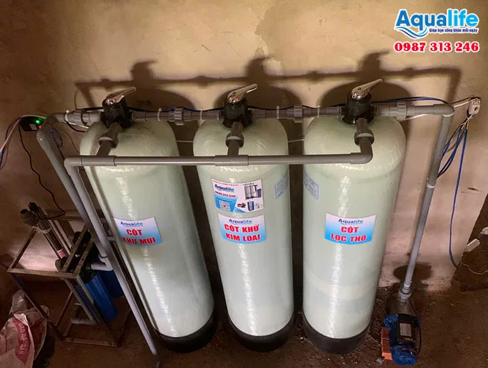 Hệ thống lọc nước đầu nguồn nuôi lươn công suất 15-20 m³/ngày 14 Hệ thống lọc nước đầu nguồn nuôi lươn công suất 15 - 20 m3/ngày