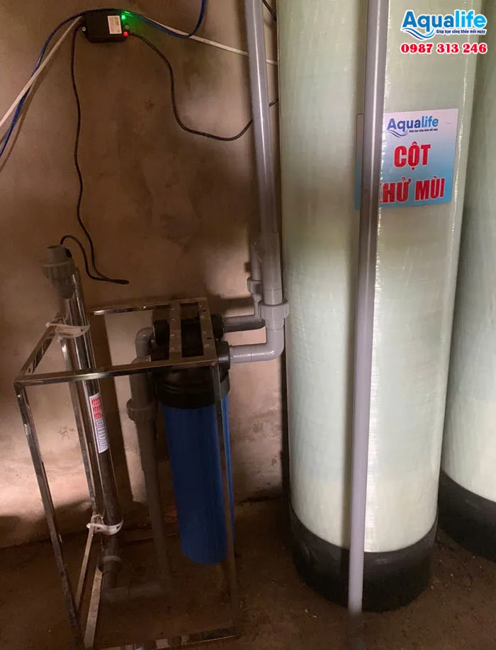 Hệ thống lọc nước đầu nguồn nuôi lươn công suất 15-20 m³/ngày 11 Hệ thống lọc nước đầu nguồn nuôi lươn công suất 15 - 20 m3/ngày