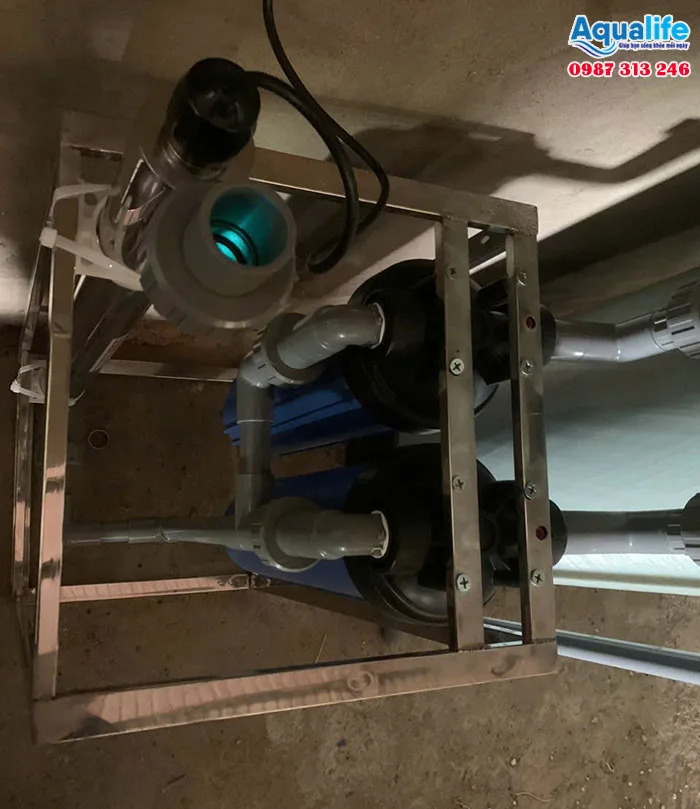 Hệ thống lọc nước đầu nguồn nuôi lươn công suất 15-20 m³/ngày 13 Hệ thống lọc nước đầu nguồn nuôi lươn công suất 15 - 20 m3/ngày