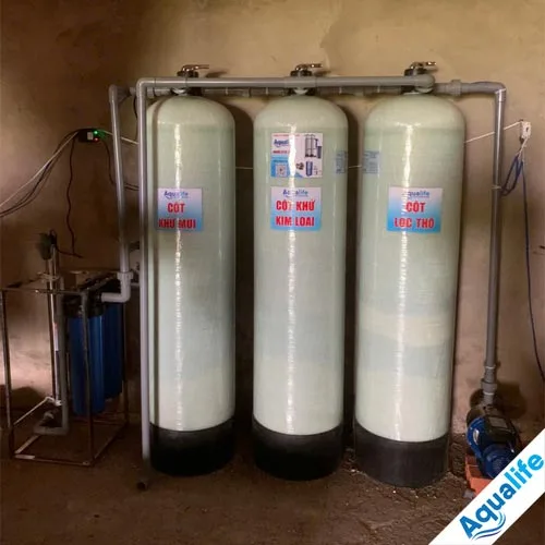 Hệ thống lọc nước đầu nguồn nuôi lươn công suất 15-20 m³/ngày 1 Hệ thống lọc nước đầu nguồn nuôi lươn công suất 15-20 m³/ngày