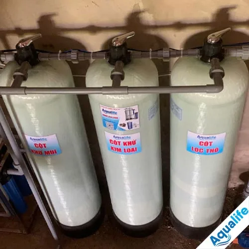 Hệ thống lọc nước đầu nguồn nuôi lươn công suất 15-20 m³/ngày 2 Hệ thống lọc nước đầu nguồn nuôi lươn công suất 15-20 m³/ngày - Ảnh 2