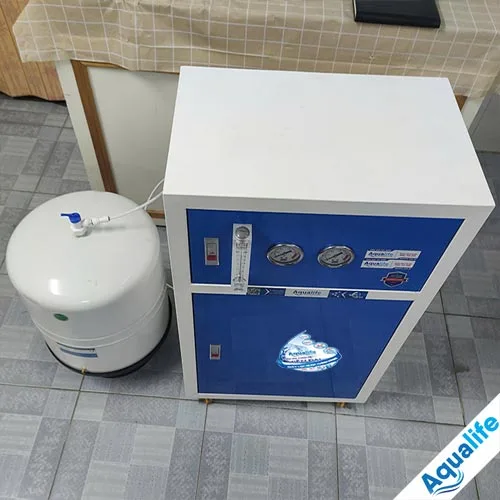 Máy lọc nước bán công nghiệp 30 l/h vỏ tủ thép - Ảnh 5