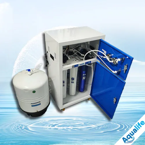 Máy lọc nước RO vỏ tủ thép công suất 150 lít/giờ - Ảnh 2