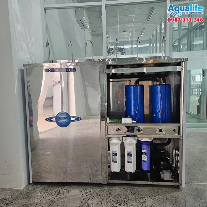Máy lọc nước 6 vòi lạnh công nghiệp