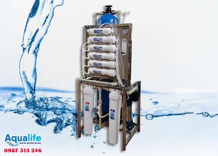 Hệ thống lọc nước tinh khiết 100L/h (PPR Hoặc uPVC)