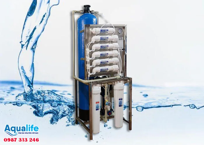 Hệ thống lọc nước tinh khiết 100L/h (PPR Hoặc uPVC)
