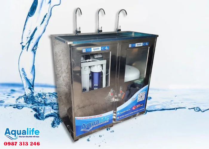 Bình chứa lớn 50L phù hợp gia đình, văn phòng, trường học