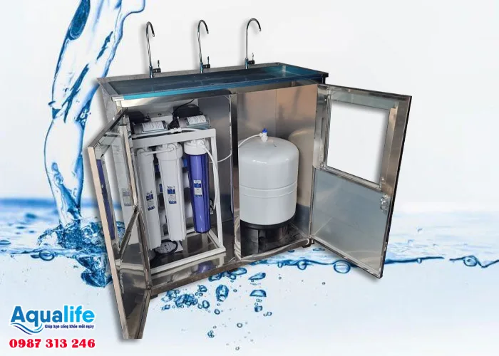 Máy lọc nước 3 vòi 30 L/h tích hợp 3 chế độ nước