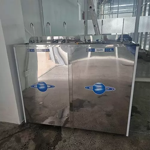 Máy lọc nước 6 vòi nóng lạnh nguội tủ inox