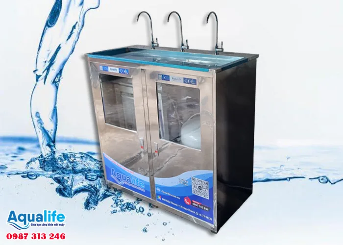 Máy lọc nước uống 3 vòi công suất lớn 75 lít/h