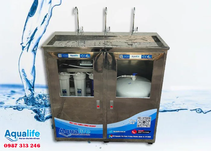 Máy lọc nước Aqualife bảo hành 12 tháng, lọc sạch nước uống trực tiếp