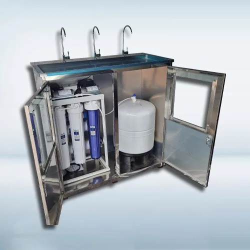 Máy lọc nước tủ inox 3 vòi 75 lít/giờ - Ảnh 4