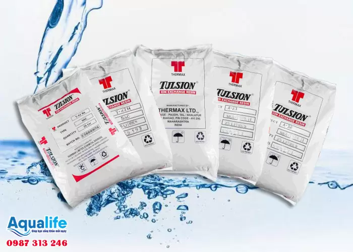 Hạt nhựa trao đổi ion Tulsion MB-1518 7 Tulsion MB-1518 hạt nhựa lọc nước chuyên dụng