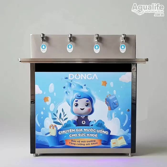 Máy lọc nước uống 4 vòi DAD-4S DONGA cho trường học công suất 100L/h