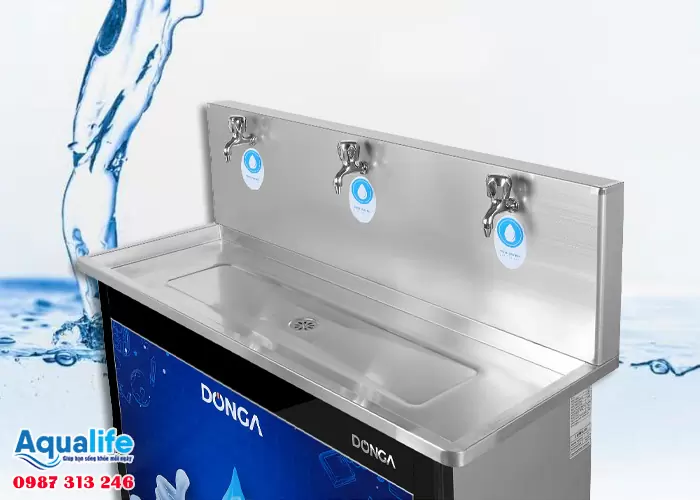 Máy lọc nước công nghiệp DAD-3S 3 vòi phục vụ 150 người sử dụng