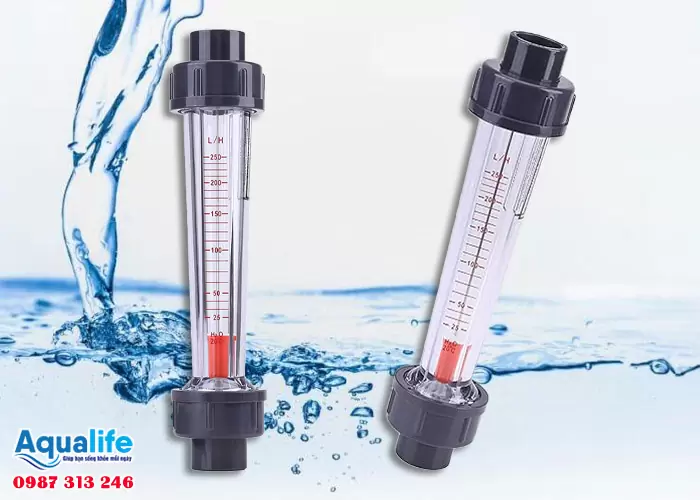 Cấu tạo lưu lượng kế LZS-15D ống côn AS phao bằng nhựa cao cấp