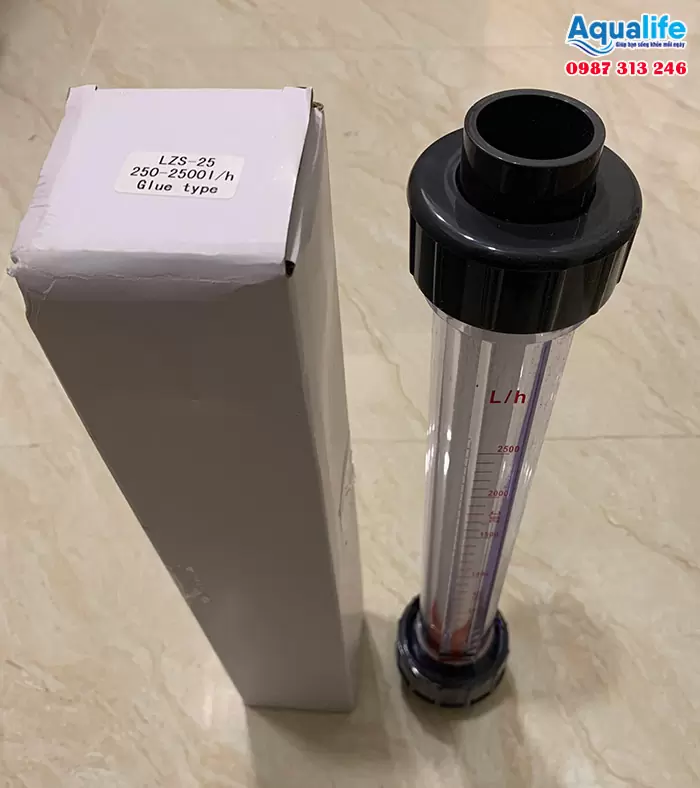 LZS-25 250–2500L/h Long tube glue - Kiểu kết nối dán keo