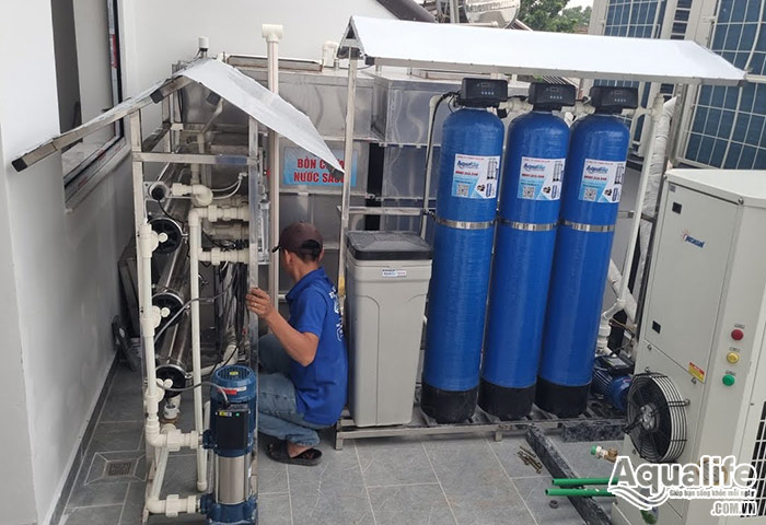 Hệ thống RO lọc tổng cho toà nhà biệt thự cao cấp
