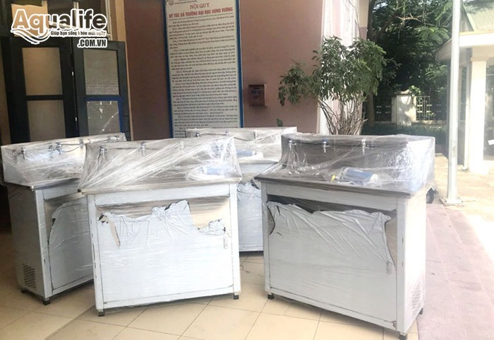 Thiết bị lọc nước công suất lớn cho trường học và doanh nghiệp
