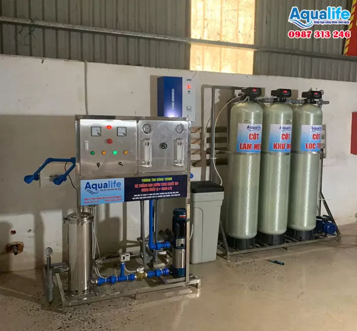 Hệ thống lọc RO công suất 1200l/h giá tốt - Lắp đặt toàn quốc