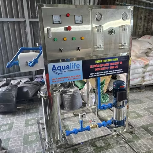 Hệ thống lọc nước RO công suất 1200l/h giá tốt - Ảnh 2