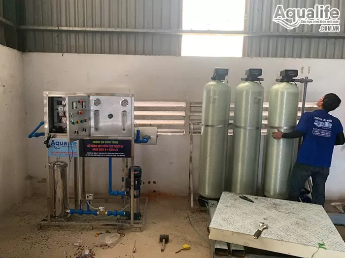 Thi công lắp đặt hệ thống RO công nghiệp tại Đồng Nai