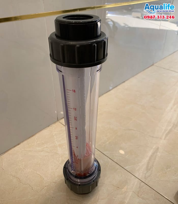 Lưu lượng kế dạng côn LZS-50 ren 48mm công nghiệp