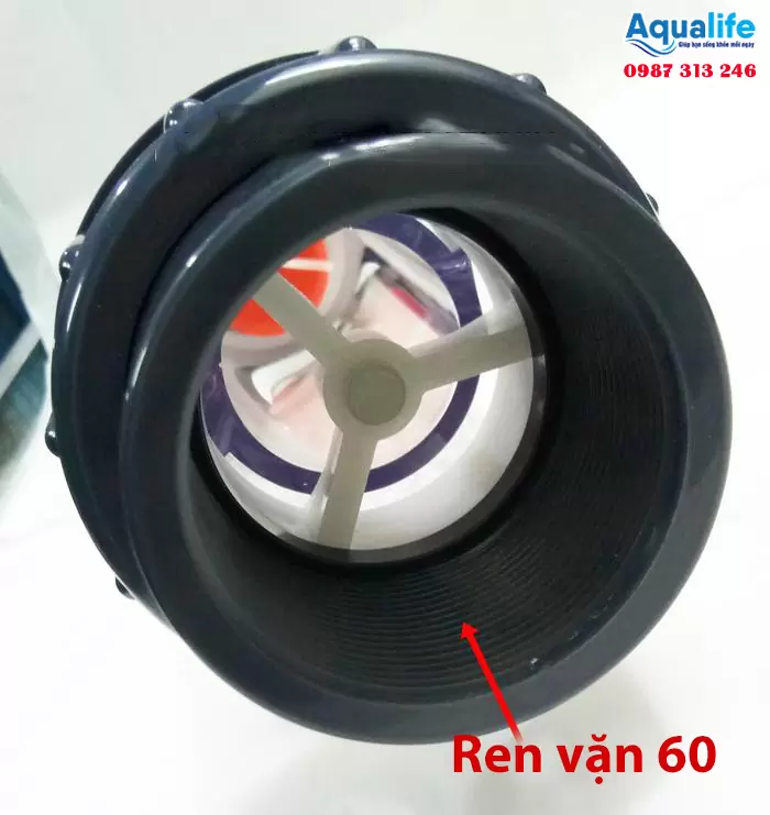 Lưu lượng kế ren vặn 60 đo nước công nghiệp