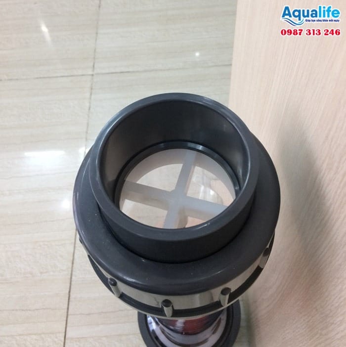 Lưu lượng kế D75 model LZS-65 đo 5-25m3/h độ chính xác cao ±4% kết nối dán keo