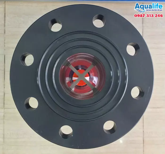 LZS-80F 8-40m3/h mặt bích DN80 10 Mặt bích DN80 của lưu lượng kế dạng côn LZS-80F