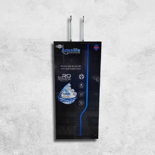 Máy lọc nước uống nóng nguội 2 vòi Aqualife 9 cấp