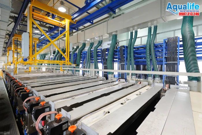 Ứng dụng nước tinh khiết RO trong các bể mạ điện kim loại công nghiệp