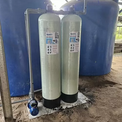 Hệ thống 2 cột 1252 composite lọc nước giếng nhiễm phèn van tay - Ảnh 2