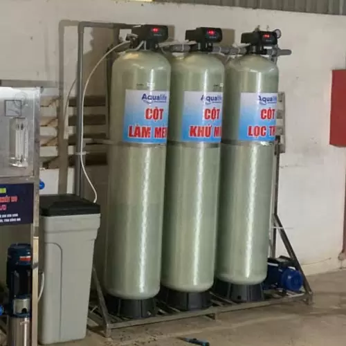 Hệ thống làm mềm nước 3 cột composite 1252 tự động - Ảnh 2