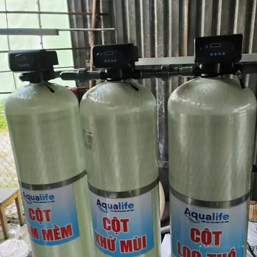 Hệ thống làm mềm nước 3 cột composite 1252 tự động - Ảnh 3