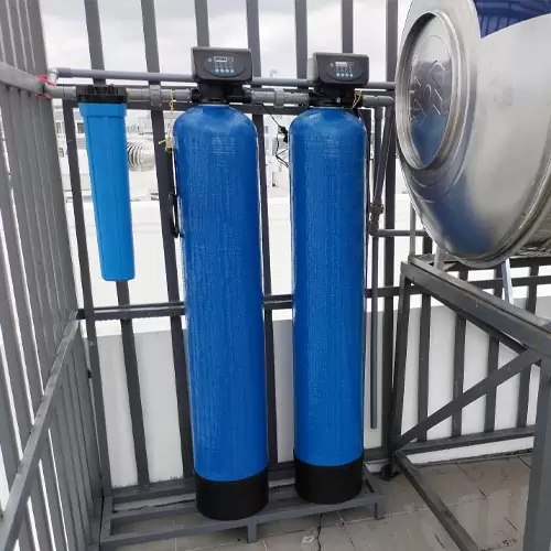 Hệ thống lọc nước nhiễm phèn 2 cột composite 1054 tự động 3 Hệ thống lọc nước nhiễm phèn 2 cột composite 1054 tự động - Ảnh 3