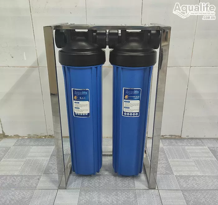Lợi ích khi sử dụng cốc lọc 10 inch 20 inch trong gia đình 4 Bộ 2 cốc lọc thô đầu nguồn 20 inch