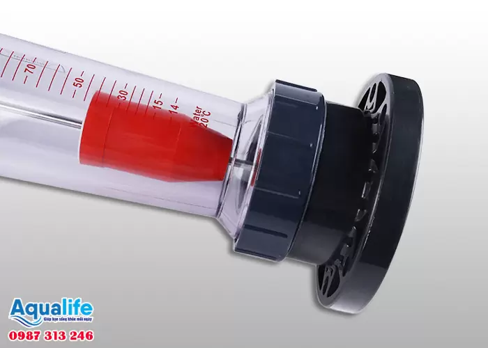 Cấu tạo ống nhựa đo lưu lượng LZS-100F flange tube