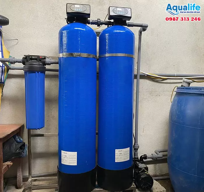 Hệ thống 2 cột 1252 composite tự động lọc nước nhiễm phèn 6 Hệ thống 2 cột 1252 composite tự động lọc nước nhiễm phèn hiệu quả cao